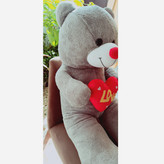 عروسک خرس شاسخین یک متری لاو love ،پارچه نیوسافت