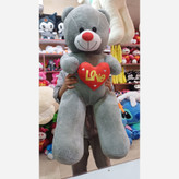 عروسک خرس شاسخین یک متری لاو love ،پارچه نیوسافت