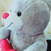 عروسک خرس شاسخین یک متری لاو love ،پارچه نیوسافت