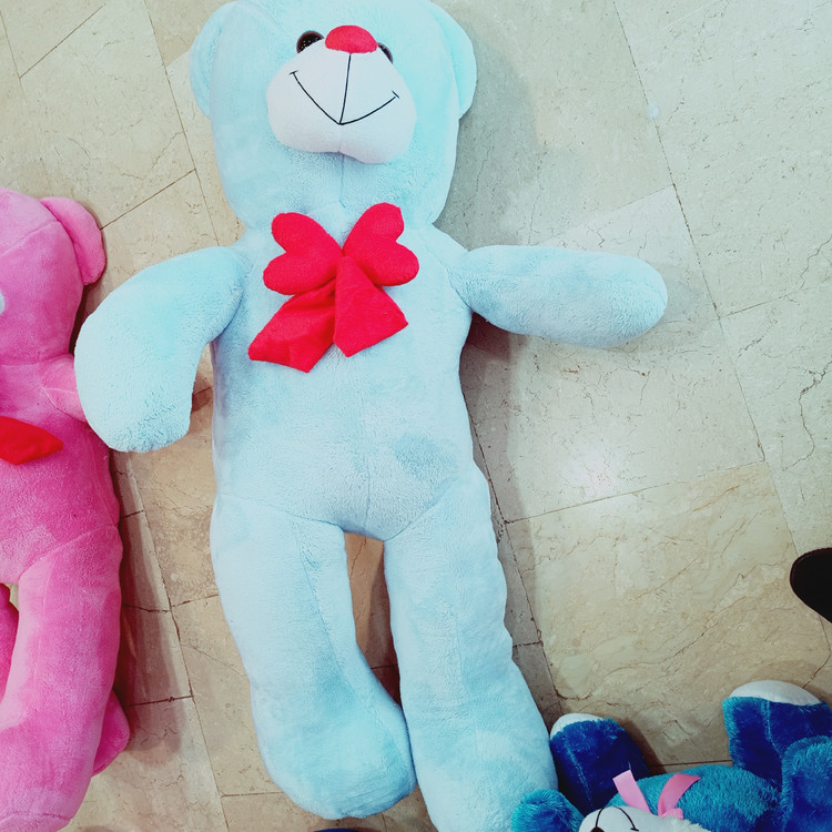 عروسک خرس شاسخین140 سانتی با پارچه نیو سافت