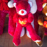 عروسک خرس شاسخین لاو love ( ارتفاع حدود 80 )