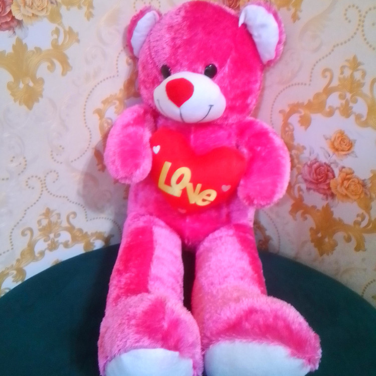 عروسک خرس شاسخین لاو love ( ارتفاع حدود 80 )