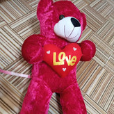 عروسک خرس شاسخین لاو love ( ارتفاع حدود 80 )
