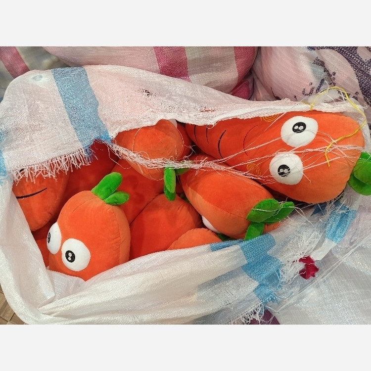 عروسک هویج بالشی نانو