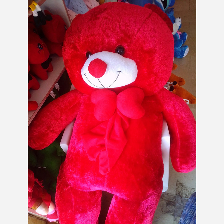 عروسک خرس 170 سانتی پارچه سوزنی