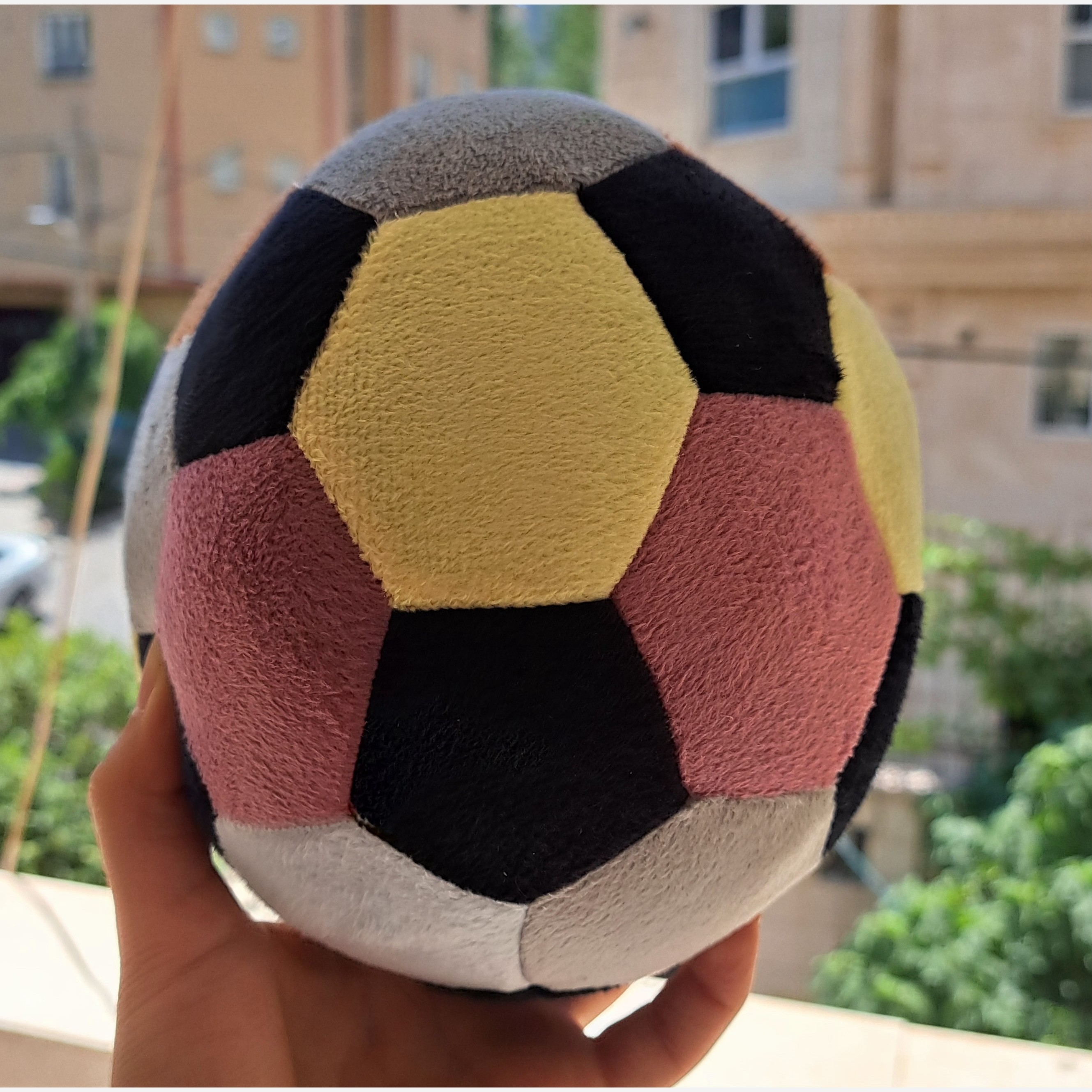 توپ فوتبال پولیشی چند رنگ