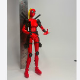 اکشن فیگور خانم لیدی ددپول(lady deadpool)