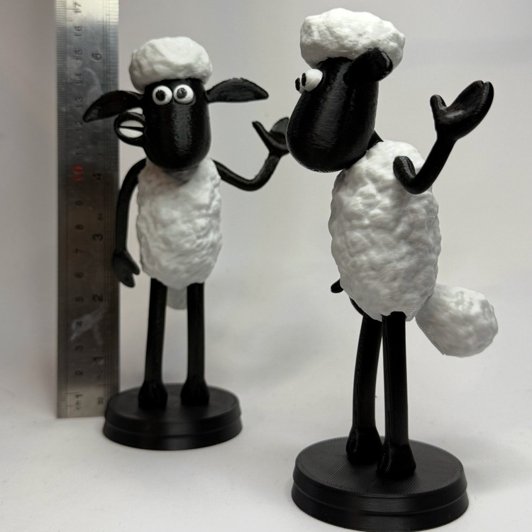 فیگور شخصیت کارتونی شان کَوسفنده (Shaun the Sheep)