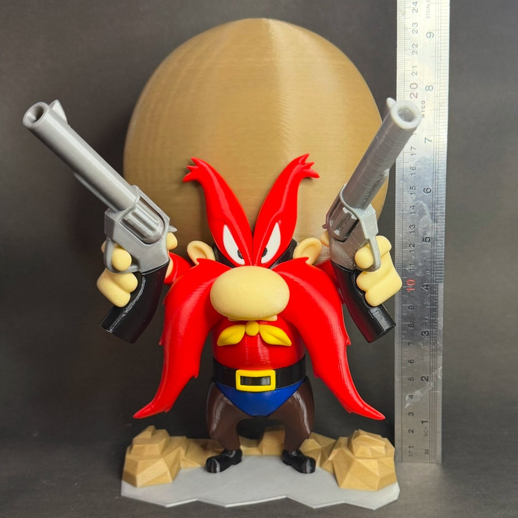 فیگور شخصیت یوسمیت سام (Yosemite Sam) - طرح کارتونی