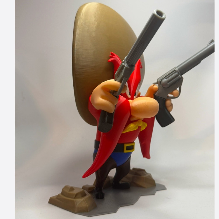 فیگور شخصیت یوسمیت سام (Yosemite Sam) - طرح کارتونی
