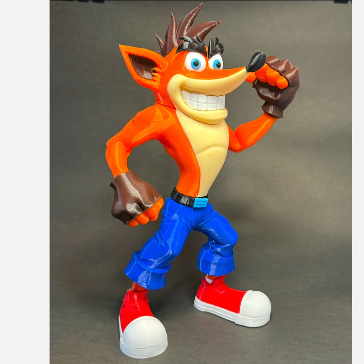 اکشن فیگور شخصیت کراش بندیکوت(Crash Bandicoot)