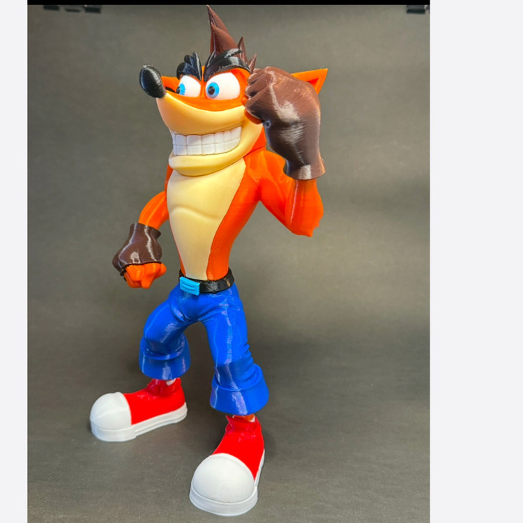 اکشن فیگور شخصیت کراش بندیکوت(Crash Bandicoot)