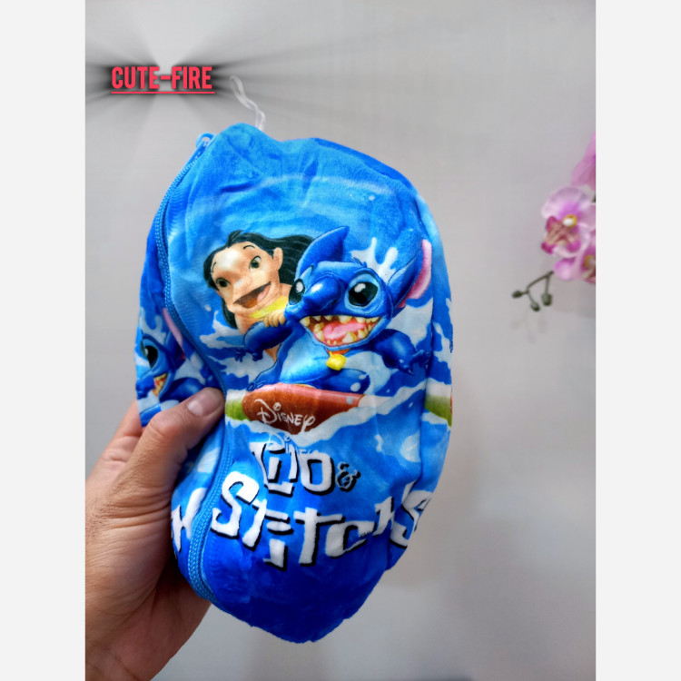 عروسک سورپرایزی زیپی استیچ و لبوبو خارجی وارداتی درجه یک و با کیفیت بالا