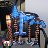 عروسک سلاح و ابزار ماینکرافت درجه یک