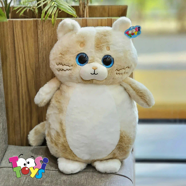 عروسک گربه چشم درشت اورجینال