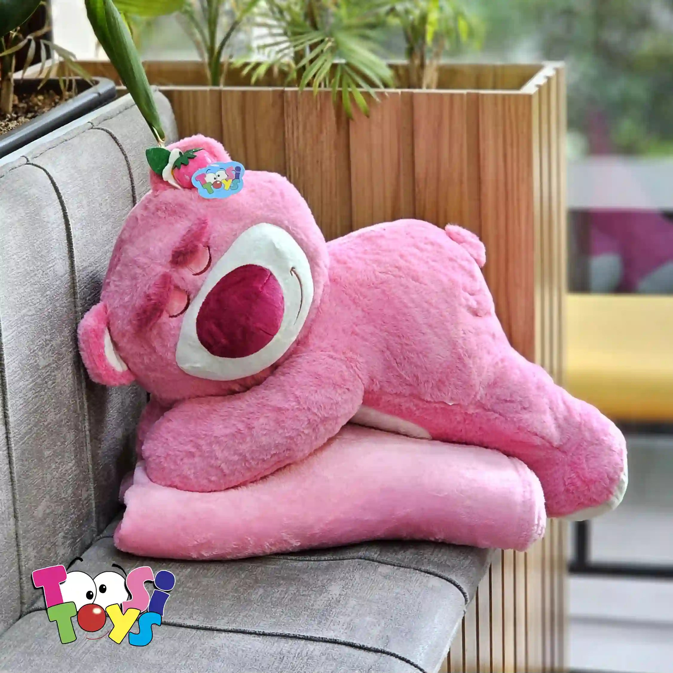 عروسک پتو بالشتی لاتسو خوابیده