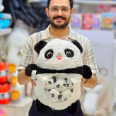 عروسک بالشتی پاندا بچه دار