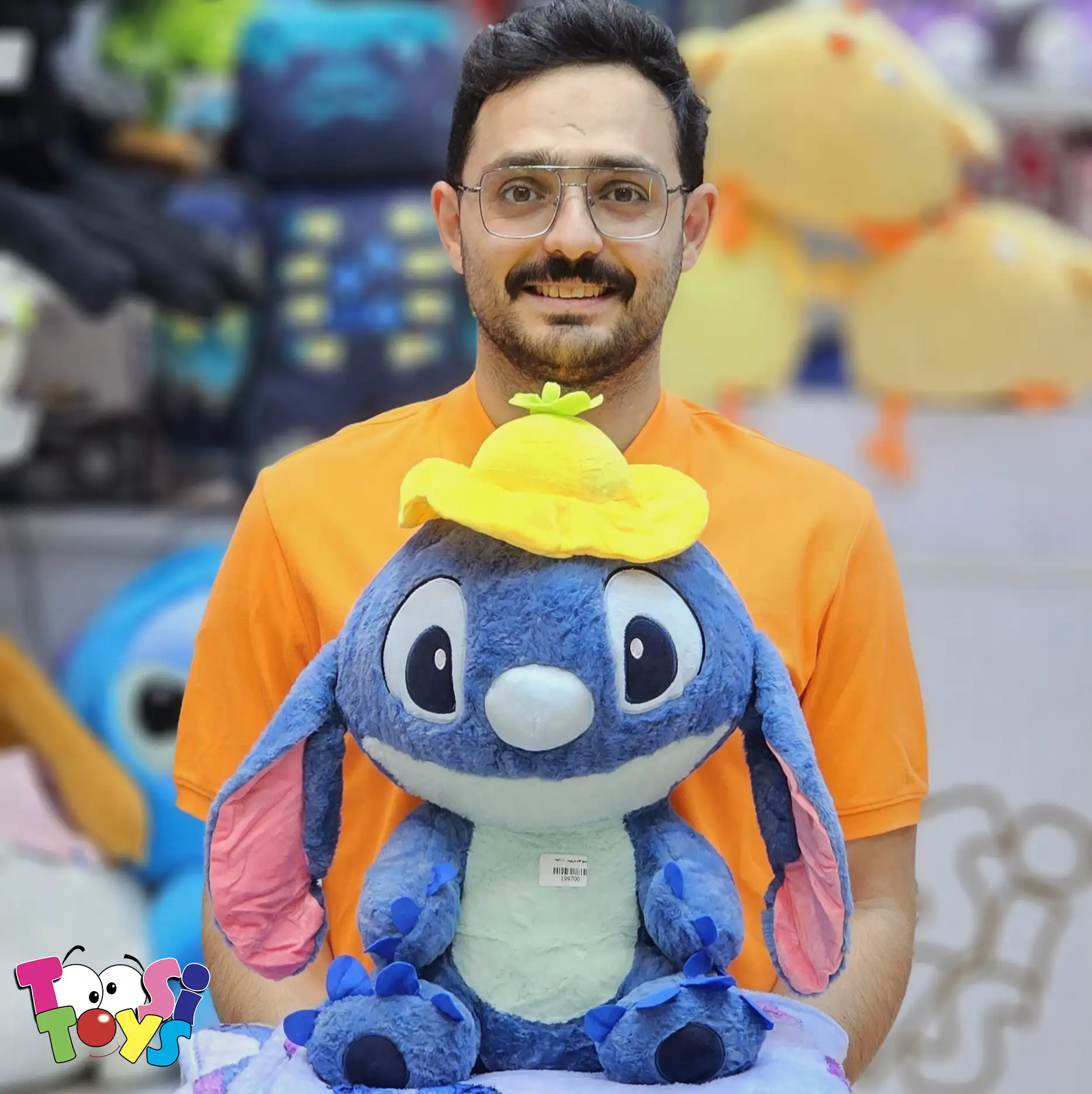 عروسک پتو بالشتی استیج کلاه دار