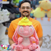 عروسک پتو بالشتی استیج کلاه دار