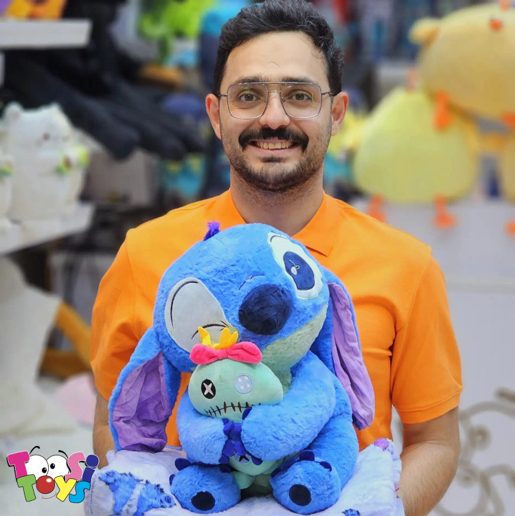 عروسک پتو بالشتی استیج عروسک به دست