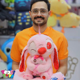 عروسک پتو بالشتی استیج عروسک به دست
