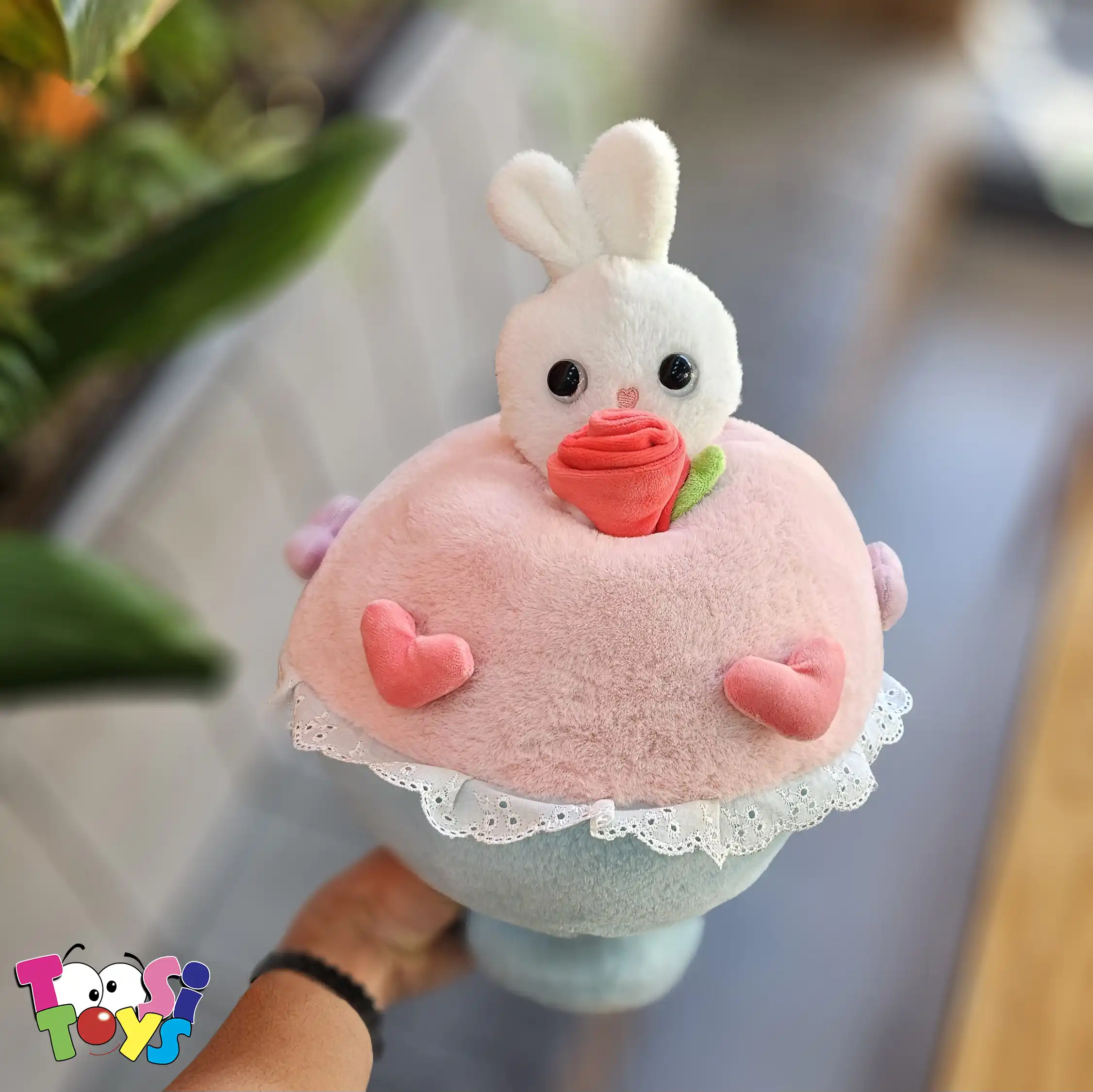 عروسک دسته گل عروسکی