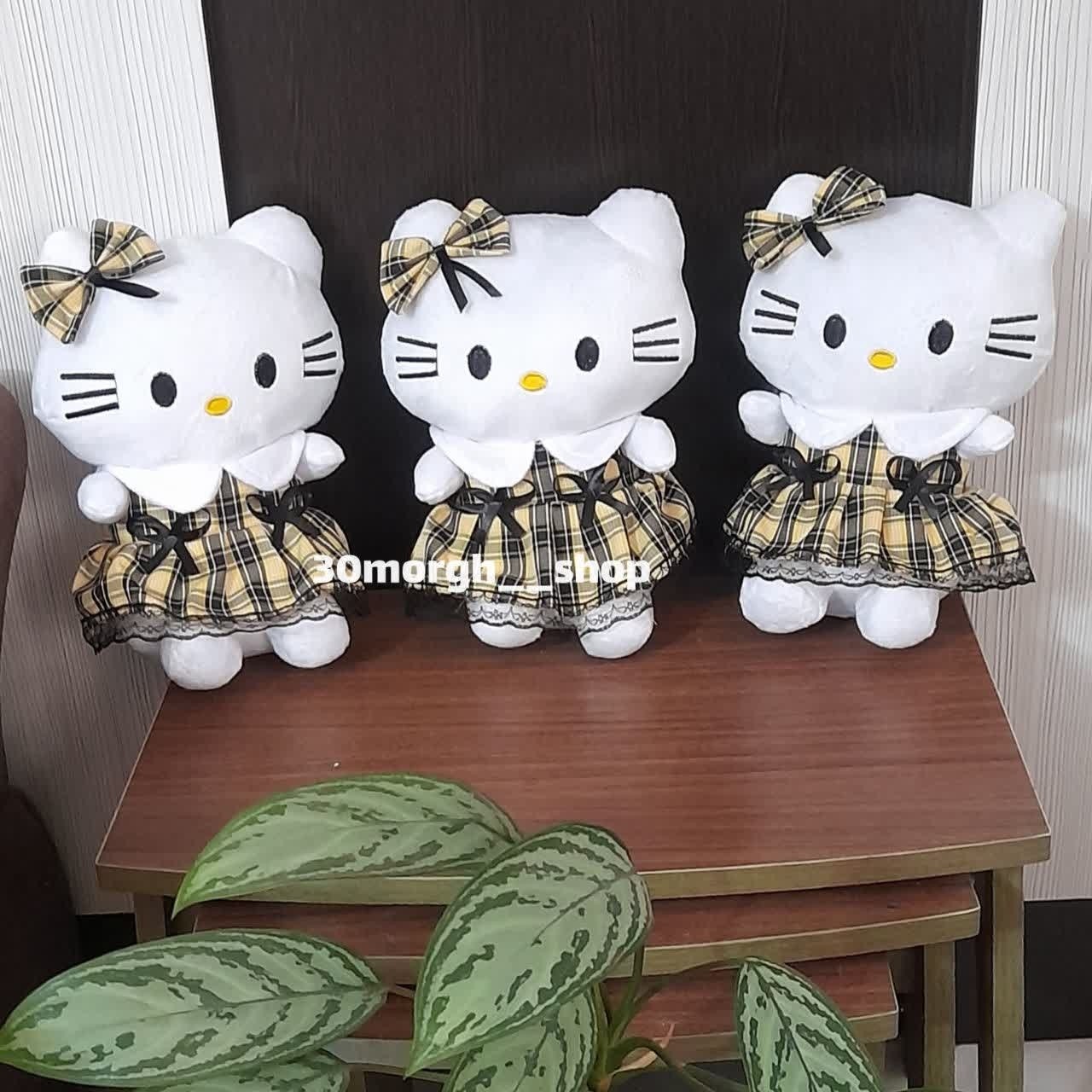 عروسک کیتی 30 تا 35 سانتی جدید( پس کرایه)