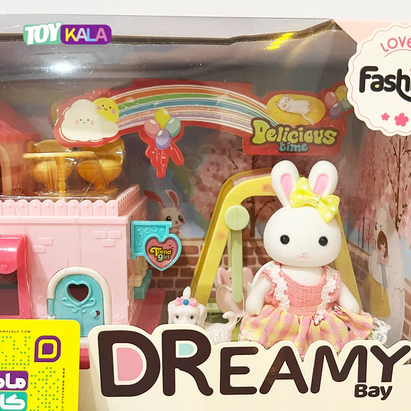 اسباب بازی ست خانه بازی و سرسره برند Dreamy