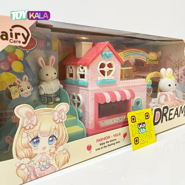 اسباب بازی ست خانه بازی و سرسره برند Dreamy