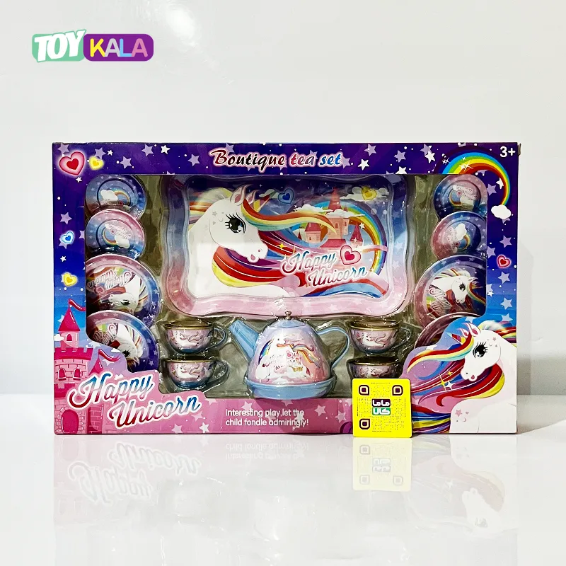 اسباب بازی ست چایخوری یونیکورن طرح Happy Unicorn