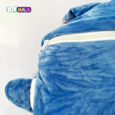 عروسک پتوبالشتی استیچ آبی با جای دست 50 سانتیمتر