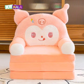 مبل تختخوابی کودک مدل مدل کرومی گلبهی پرزی