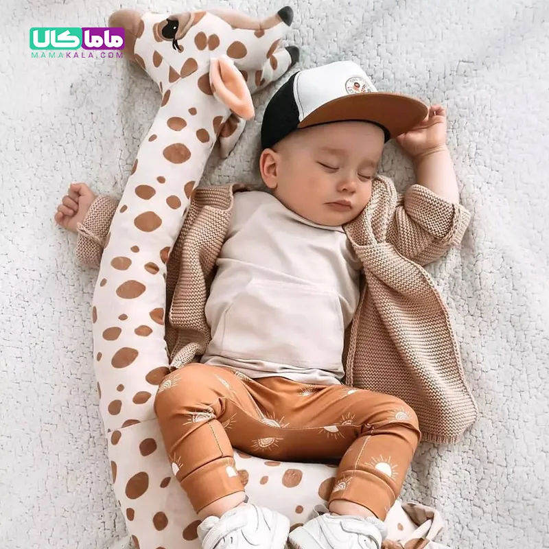 عروسک زرافه سافاری 120 سانتیمتری
