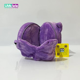 چشم بند بالشتی عروسکی مدل کرومی بنفش