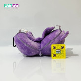 چشم بند بالشتی عروسکی مدل کرومی بنفش