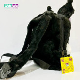کوله پشتی عروسکی کرومی مشکی وارداتی 40 سانتیمتر