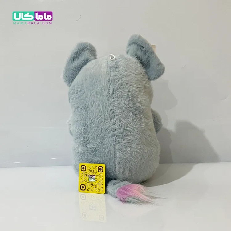عروسک فیل دیزنی فانتزی طوسی مدل پرزی 40 سانتیمتر