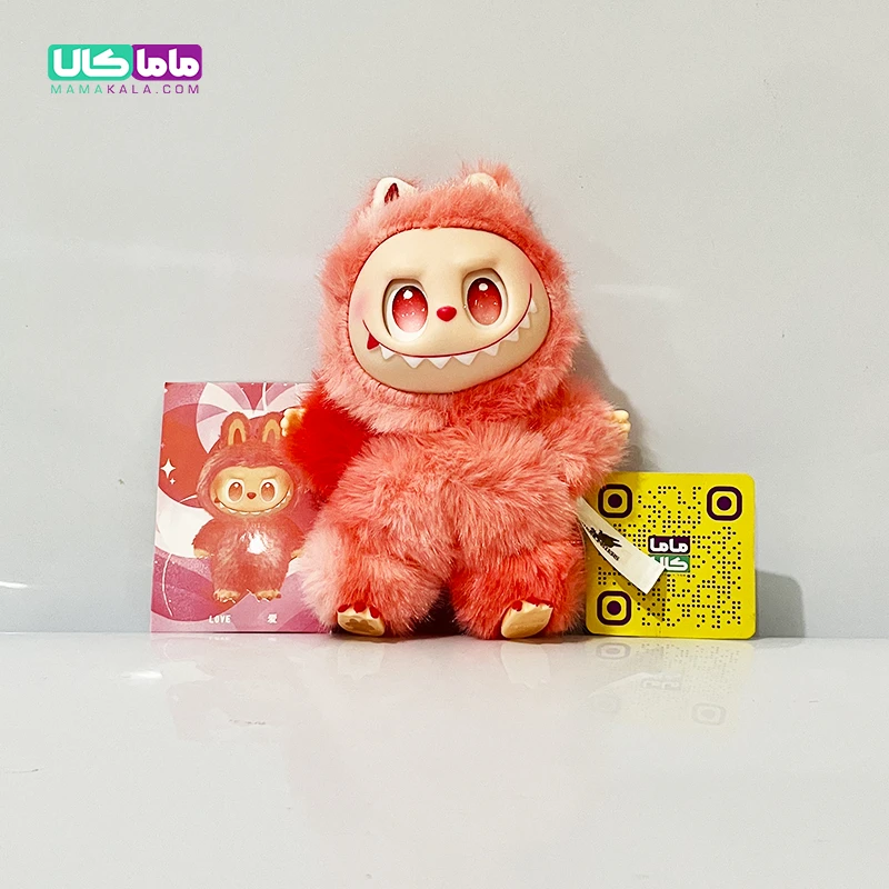 عروسک لابوبو مانستر انرژی قرمز 👹 برند پاپ مارت اصل
