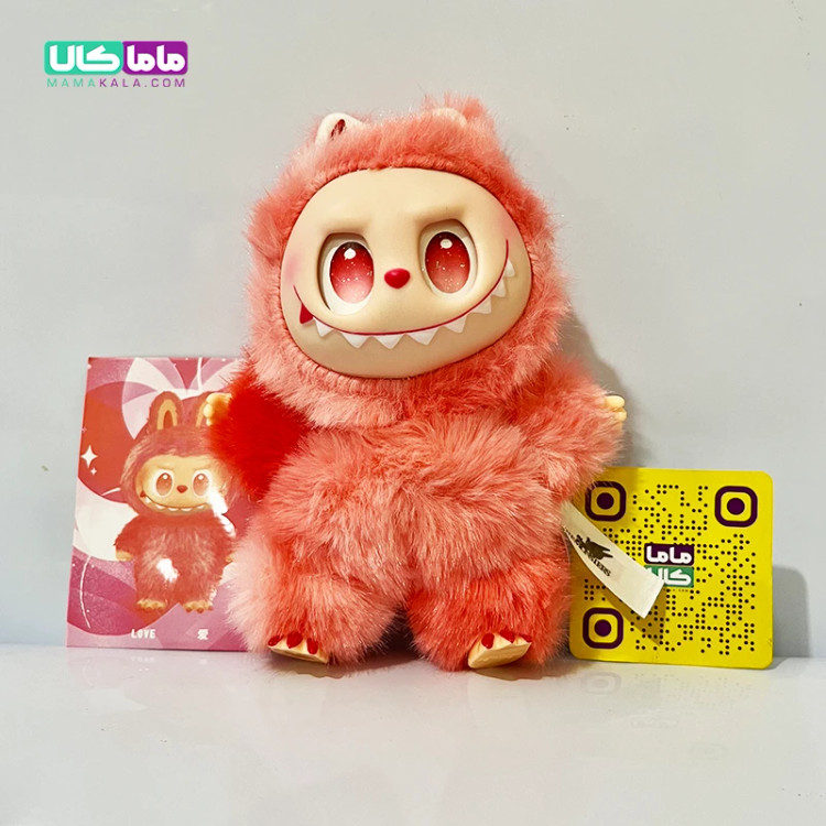 عروسک لابوبو مانستر انرژی قرمز 👹 برند پاپ مارت اصل