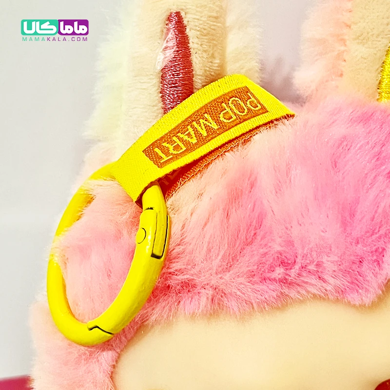 عروسک لابوبو مانستر انرژی صورتی 👹 برند پاپ مارت اصل