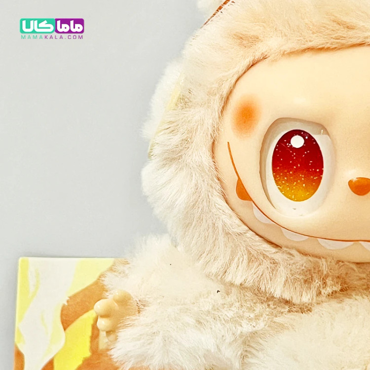 عروسک لابوبو مانستر انرژی زرد 👹 برند پاپ مارت اصل