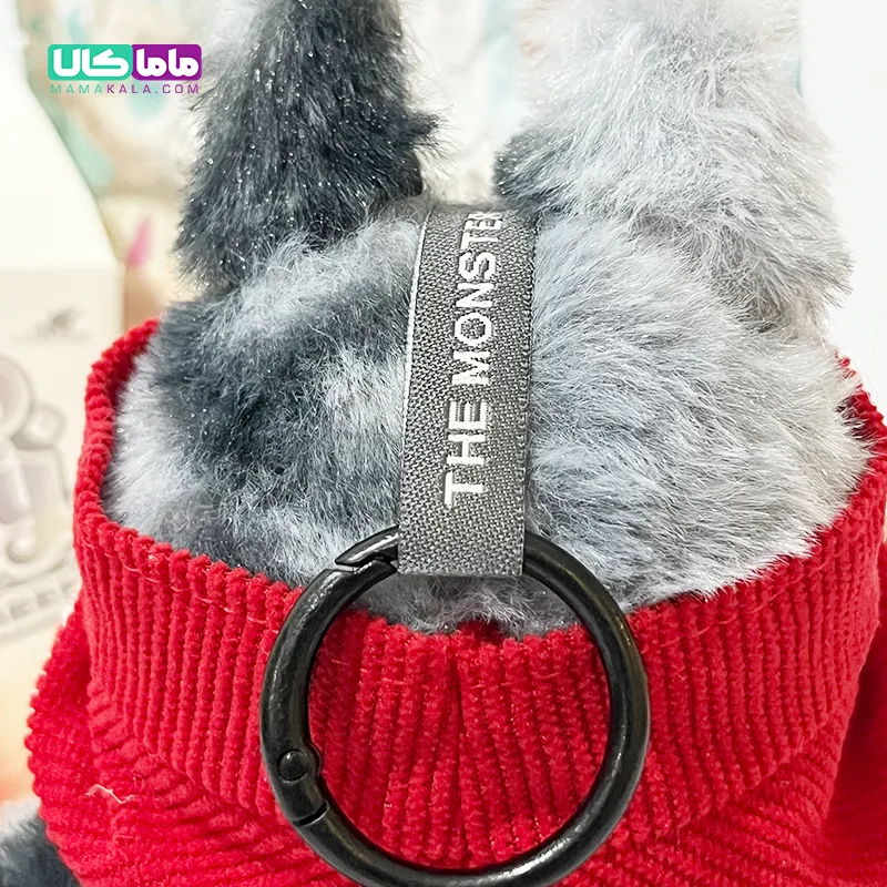 عروسک لبوبو لباسدار طوسی مدل انرژی (کد 02)