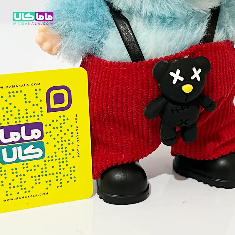 عروسک لبوبو لباسدار آبی مدل انرژی (کد 06)