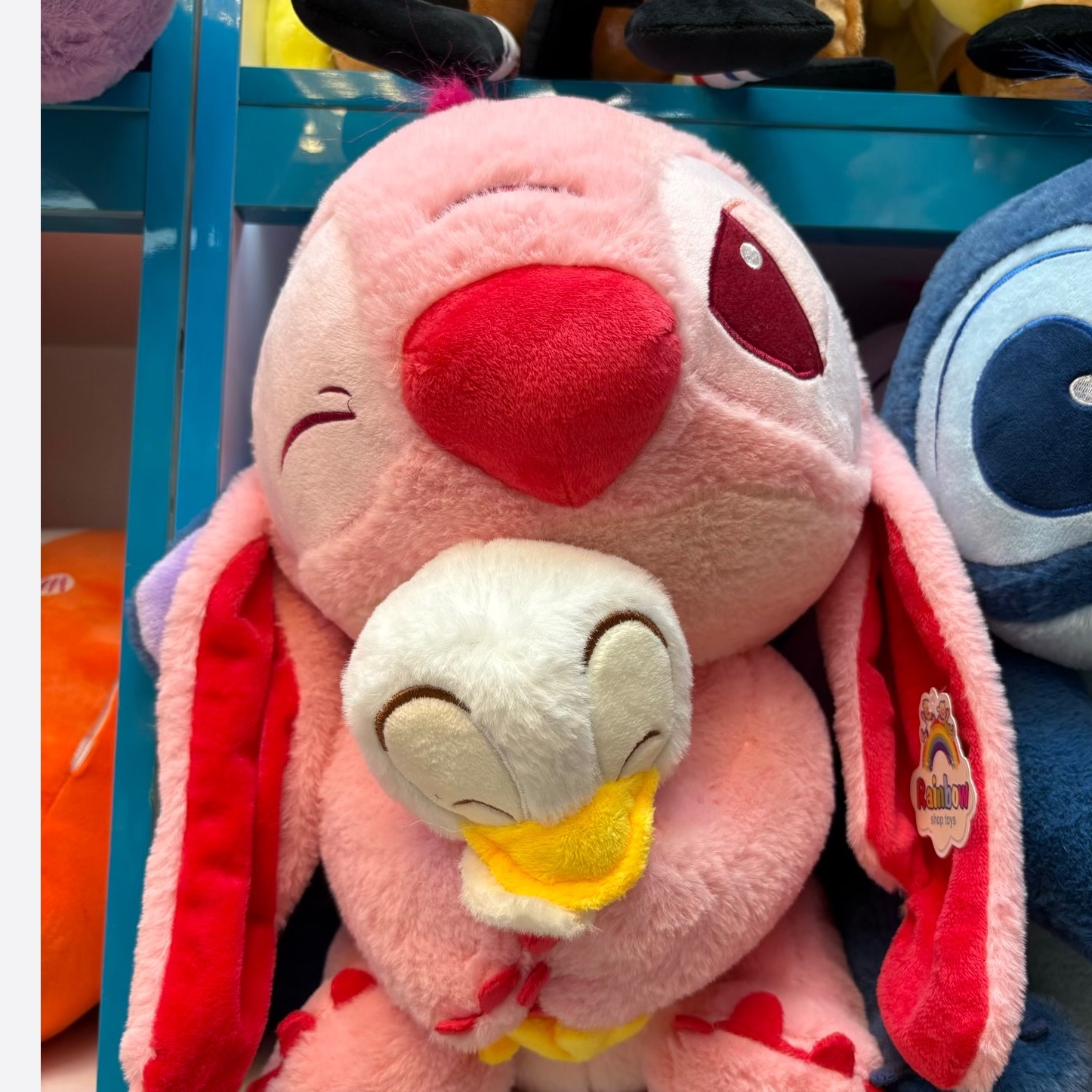 عروسک استیج به همراه جوجه اردک 35سانتی