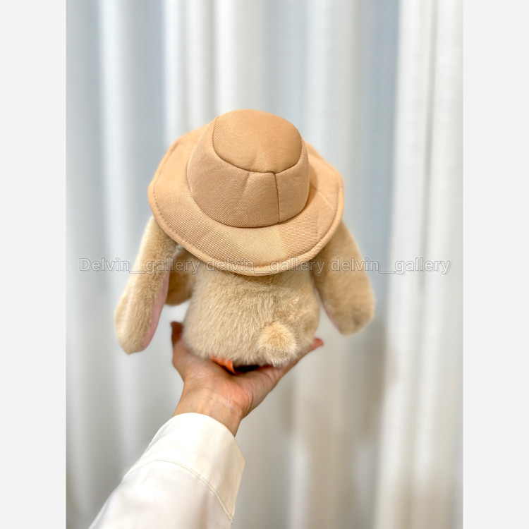 عروسک خرگوش پولیشی کلاه دار شیک خارجی