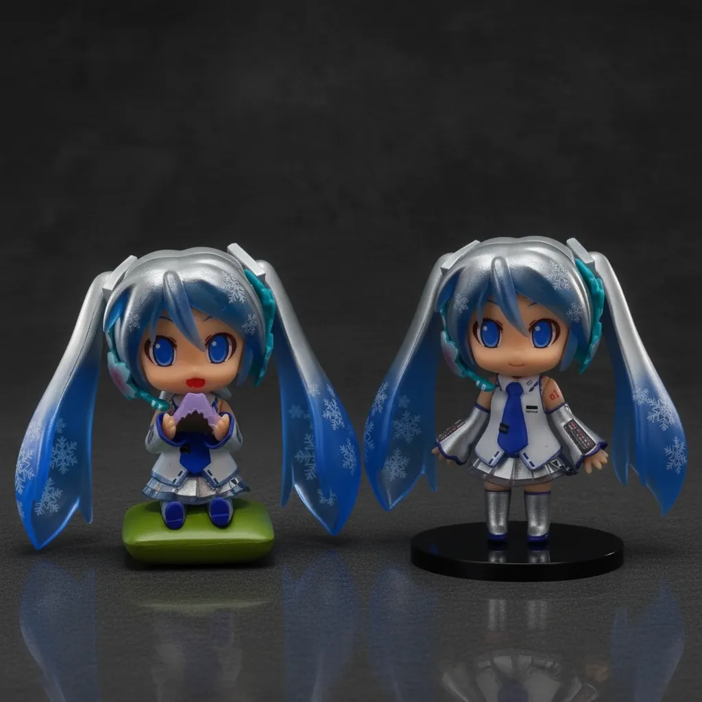 اکشن فیگور چیبی هاتسونه میکو برفی Snow Miku