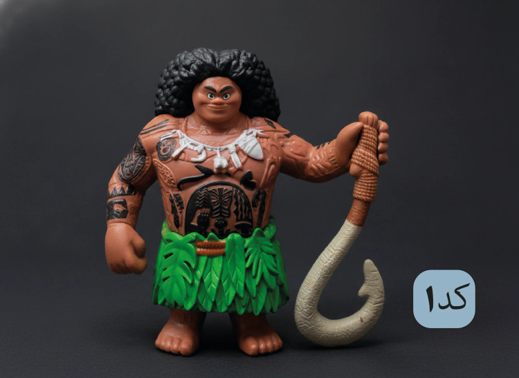 ست اکشن فیگور موانا شخصیتهای Moana دیزنی