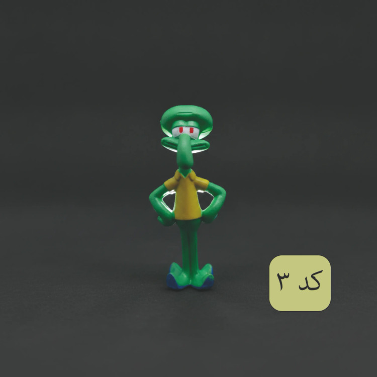 ست مینی فیگور باب اسفنجی و دوستان (SpongeBob) چندتایی کلکسیونی بامزه