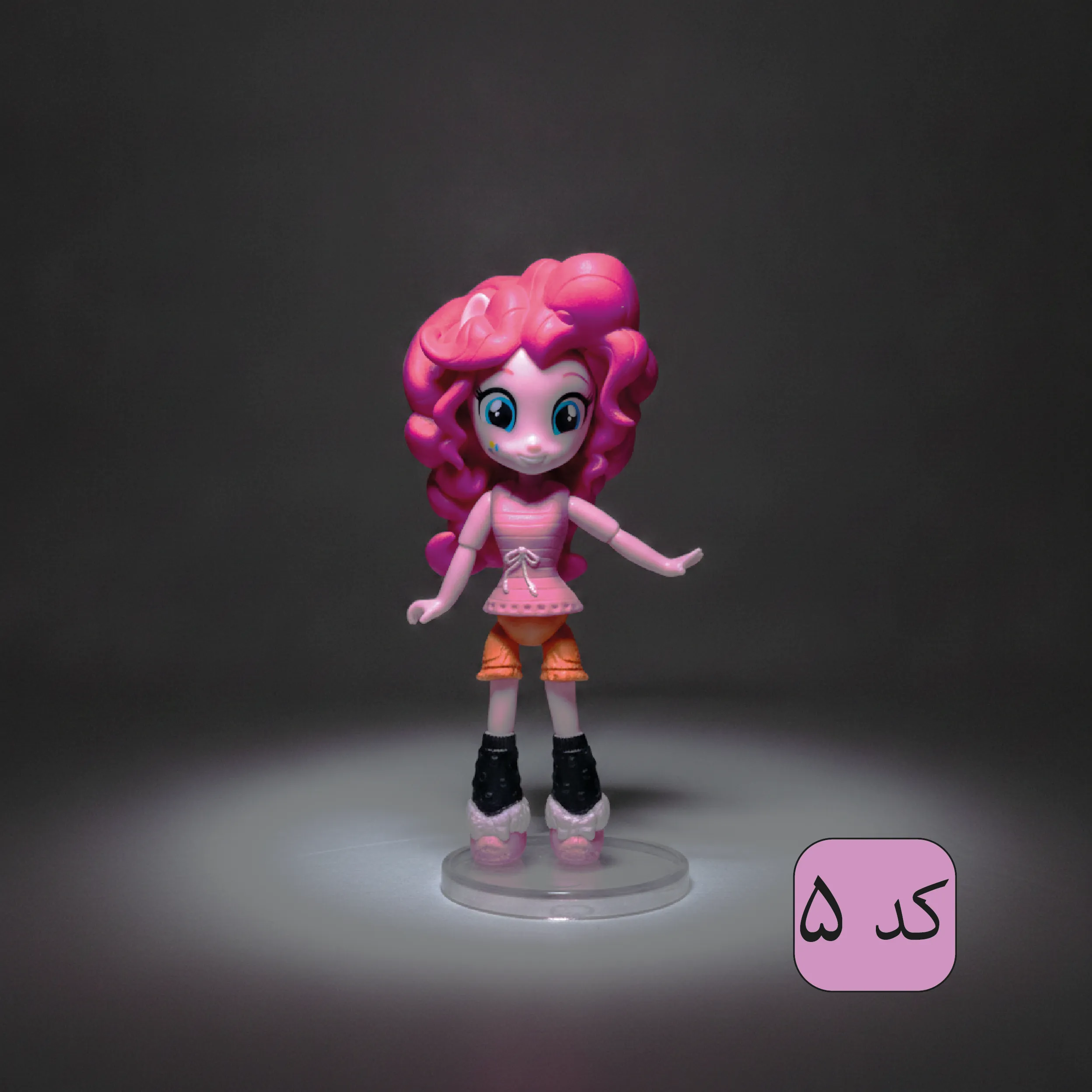 ست 6 عددی فیگور دختران اکواستریا (Equestria Girls) پونی کوچولو مای لیتل پونی