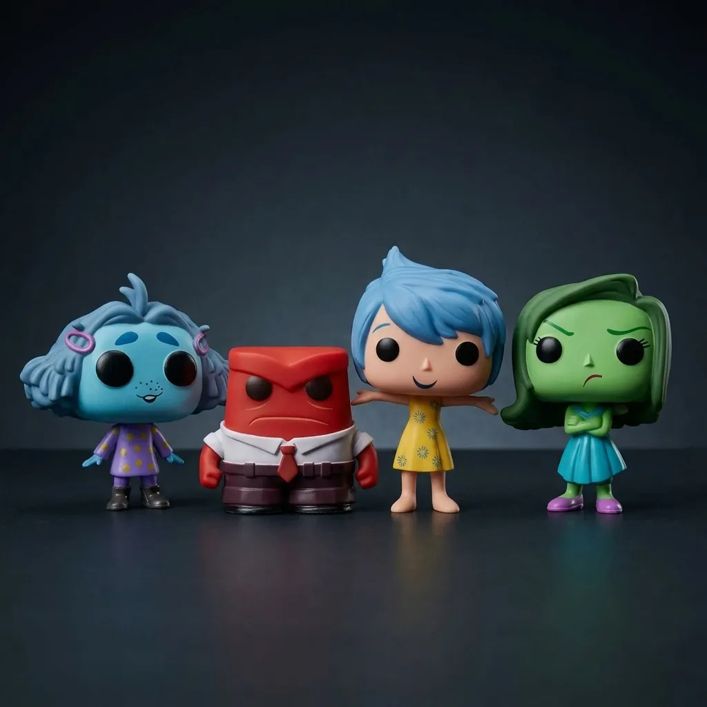 ست 4 عددی فانکو پاپ اینساید اوت (Inside Out) فیگور کلکسیونی پیکسار